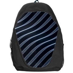 Metal Steel Stripped Creative Backpack Bag by Nexatart