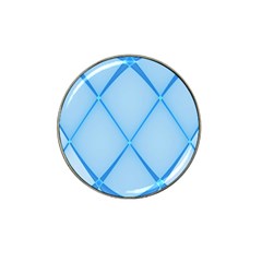 Background Light Glow Blue Hat Clip Ball Marker (10 Pack) by Nexatart