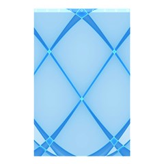 Background Light Glow Blue Shower Curtain 48  X 72  (small)  by Nexatart