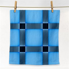 Wall Blue Steel Light Creative Face Towel