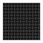 Background Weaving Black Metal Medium Glasses Cloth (2-Side) Front