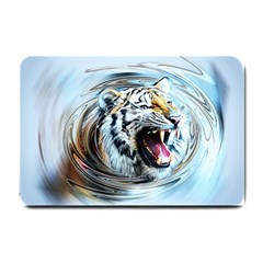 Tiger Animal Art Swirl Decorative Small Doormat 