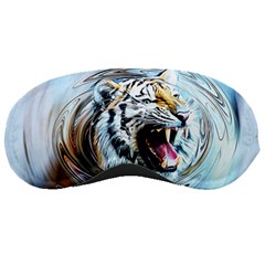 Tiger Animal Art Swirl Decorative Sleeping Masks