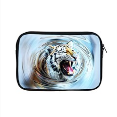 Tiger Animal Art Swirl Decorative Apple MacBook Pro 15  Zipper Case
