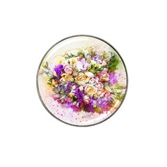 Flowers Bouquet Art Nature Hat Clip Ball Marker by Nexatart