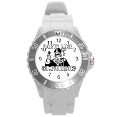  St  Patricks Day  Round Plastic Sport Watch (l) by Valentinaart