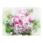 Flowers Bouquet Art Nature Double Sided Flano Blanket (Mini)  35 x27  Blanket Back