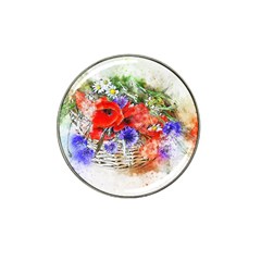 Flowers Bouquet Art Nature Hat Clip Ball Marker by Nexatart