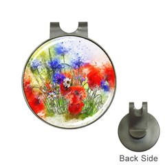 Flowers Bouquet Art Nature Hat Clips with Golf Markers