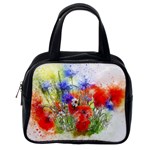 Flowers Bouquet Art Nature Classic Handbags (2 Sides) Back