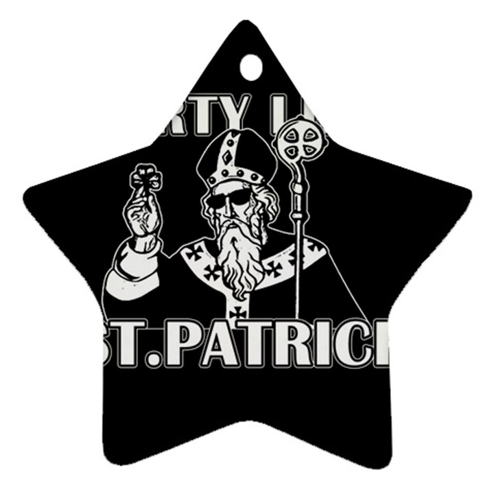  St. Patricks day  Ornament (Star)