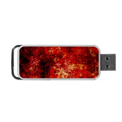 Background Art Abstract Watercolor Portable Usb Flash (one Side)