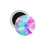 Background Art Abstract Watercolor Pattern 1.75  Magnets Front