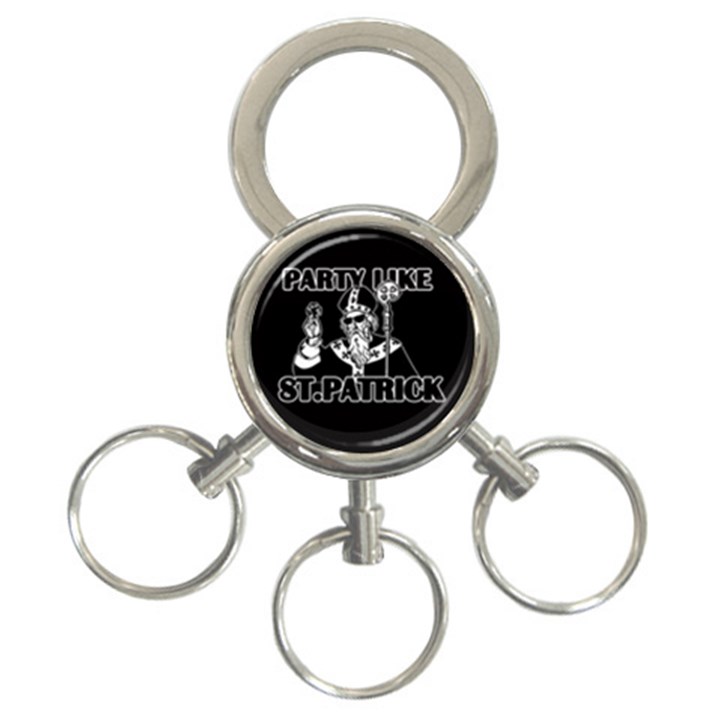  St. Patricks day  3-Ring Key Chains