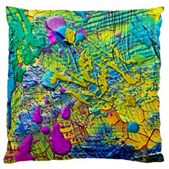 Background Art Abstract Watercolor Standard Flano Cushion Case (one Side) by Nexatart