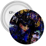 Mask Carnaval Woman Art Abstract 3  Buttons Front