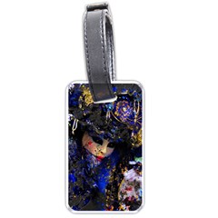 Mask Carnaval Woman Art Abstract Luggage Tags (one Side)  by Nexatart