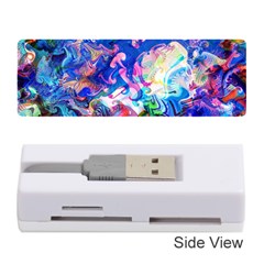 Background Art Abstract Watercolor Memory Card Reader (stick)  by Nexatart