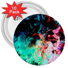 Background Art Abstract Watercolor 3  Buttons (10 Pack)  by Nexatart