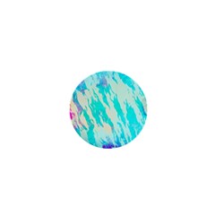 Blue Background Art Abstract Watercolor 1  Mini Buttons by Nexatart