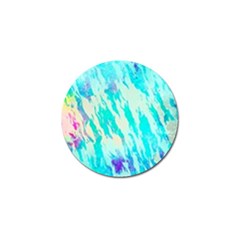 Blue Background Art Abstract Watercolor Golf Ball Marker (4 Pack) by Nexatart
