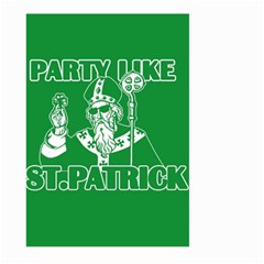  St  Patricks Day  Large Garden Flag (two Sides) by Valentinaart