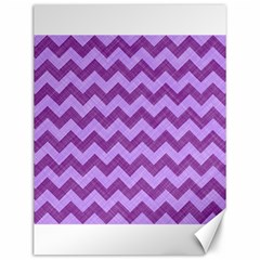 Background Fabric Violet Canvas 12  X 16  