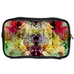 Background Art Abstract Watercolor Toiletries Bags 2-side by Nexatart