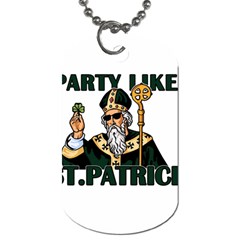  St  Patricks Day  Dog Tag (two Sides)