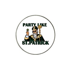  St  Patricks Day  Hat Clip Ball Marker by Valentinaart