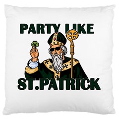  St  Patricks Day  Large Cushion Case (one Side) by Valentinaart
