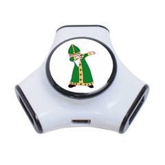  St  Patrick  Dabbing 3-port Usb Hub by Valentinaart