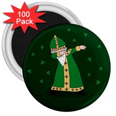  St  Patrick  Dabbing 3  Magnets (100 Pack) by Valentinaart