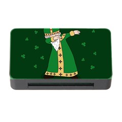  St  Patrick  Dabbing Memory Card Reader With Cf by Valentinaart