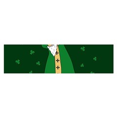  St  Patrick  Dabbing Satin Scarf (oblong) by Valentinaart