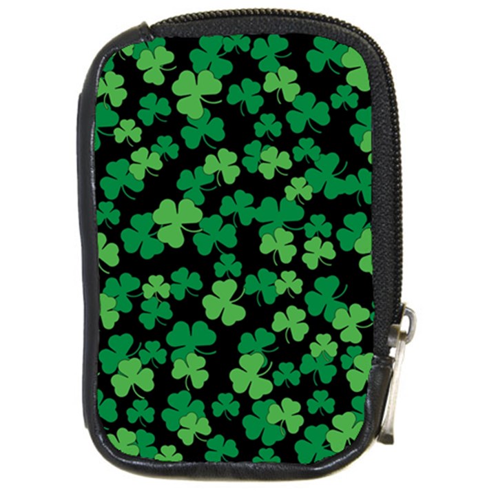 St. Patricks day clover pattern Compact Camera Cases