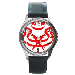 Malaysia Unmo Logo Round Metal Watch by abbeyz71