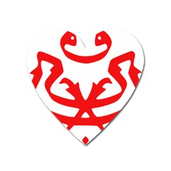 Malaysia Unmo Logo Heart Magnet by abbeyz71