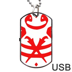 Malaysia Unmo Logo Dog Tag Usb Flash (one Side) by abbeyz71