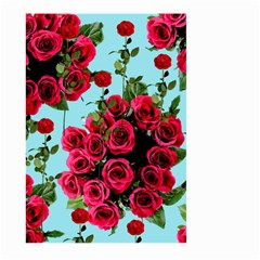 Roses Blue Large Garden Flag (two Sides)