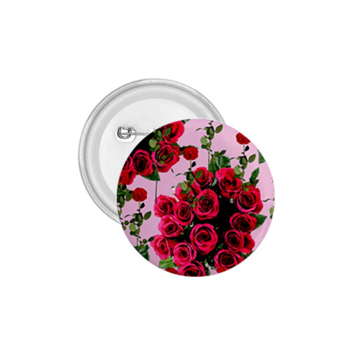Roses Pink 1.75  Buttons