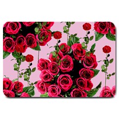 Roses Pink Large Doormat 