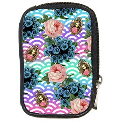 Floral Waves Compact Camera Cases