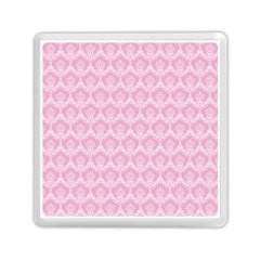 Damask Pink Memory Card Reader (square) 