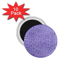 Knitted Wool Lilac 1 75  Magnets (10 Pack)  by snowwhitegirl