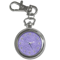 Knitted Wool Lilac Key Chain Watches by snowwhitegirl