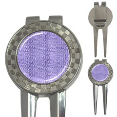 Knitted Wool Lilac 3-in-1 Golf Divots