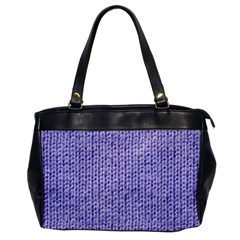 Knitted Wool Lilac Office Handbags