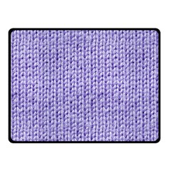 Knitted Wool Lilac Fleece Blanket (small) by snowwhitegirl