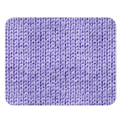 Knitted Wool Lilac Double Sided Flano Blanket (large)  by snowwhitegirl